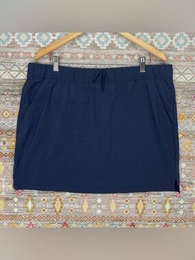 SOLD Columbia Sportswear Skirt Women’s XL Navy Blue Shorts Lined Athletic Skort